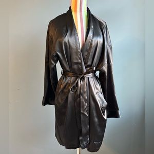 Victoria’s Secret black kimono robe- one size